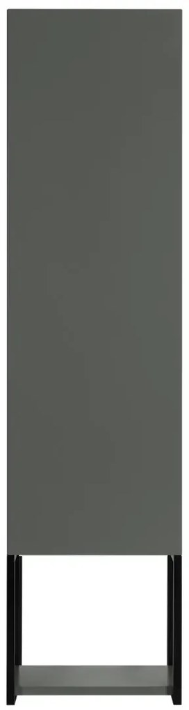 Szafka łazienkowa LOV 33 cm szaro-zielony półmat wysoka KROFAM