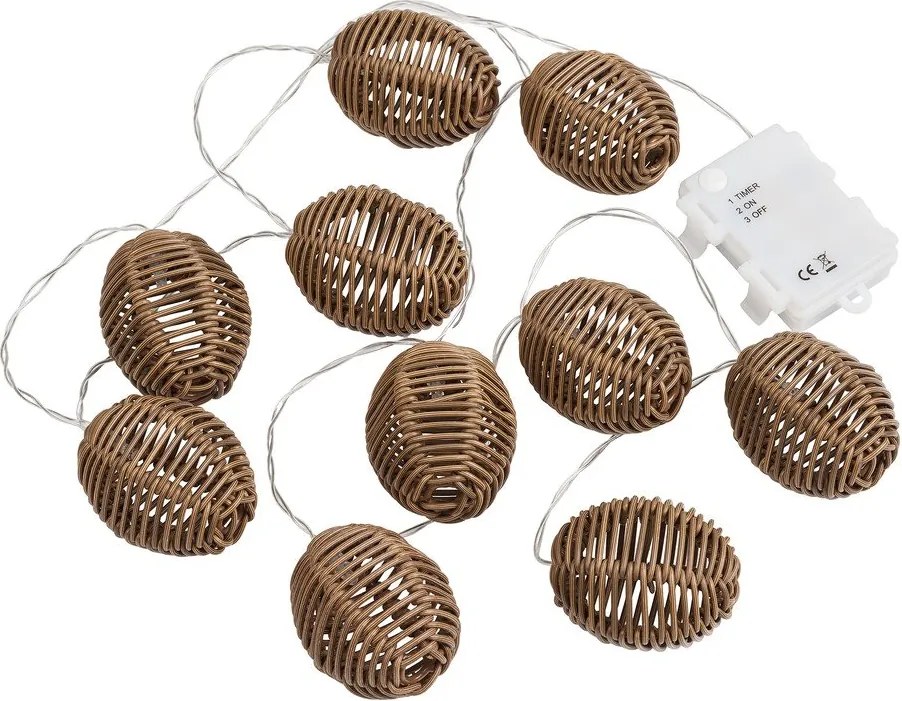 Girlanda świetlna LED na baterie liczba żarówek 10 szt. długość 180 cm Carlisle – House Nordic