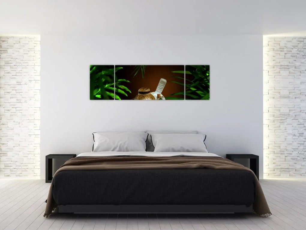 Obraz rzeczy spa (170x50 cm)