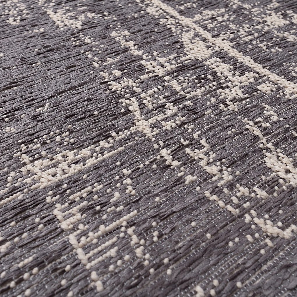 Dywan Velvet beige/dark grey 200x290cm