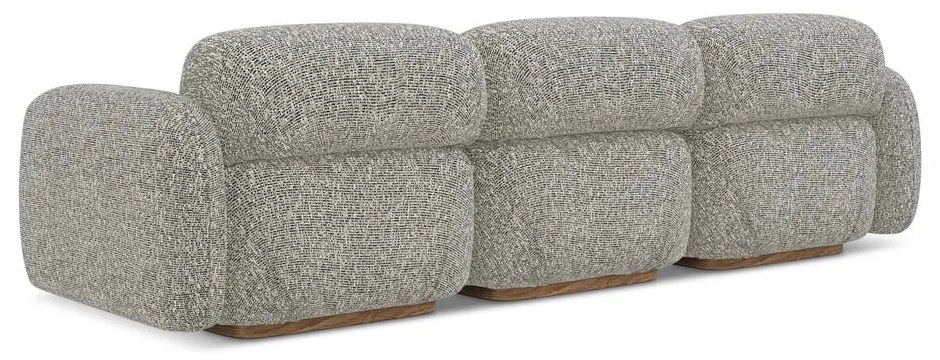 Szara sofa modułowa 270 cm Ailani – Makamii