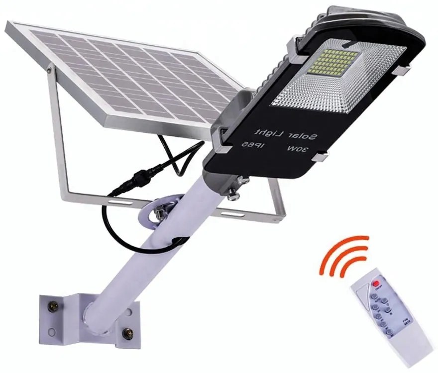 Solarna latarnia uliczna - 110 LED-owa