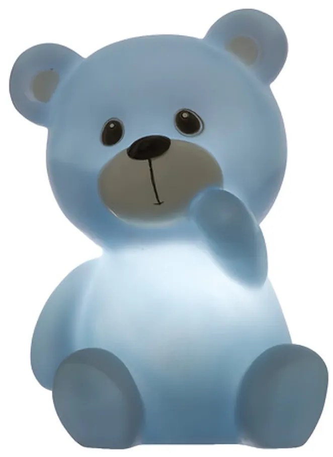 LED dziecięca lampka nocna TEDDY 10x13,5 cm - różne kolory Kolor: Biały