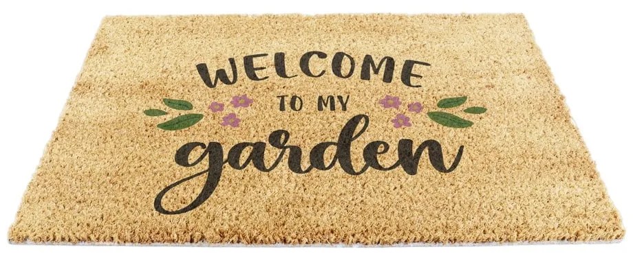 Wycieraczka z włókna kokosowego 60x90 cm Welcome to My Garden – Artsy Doormats