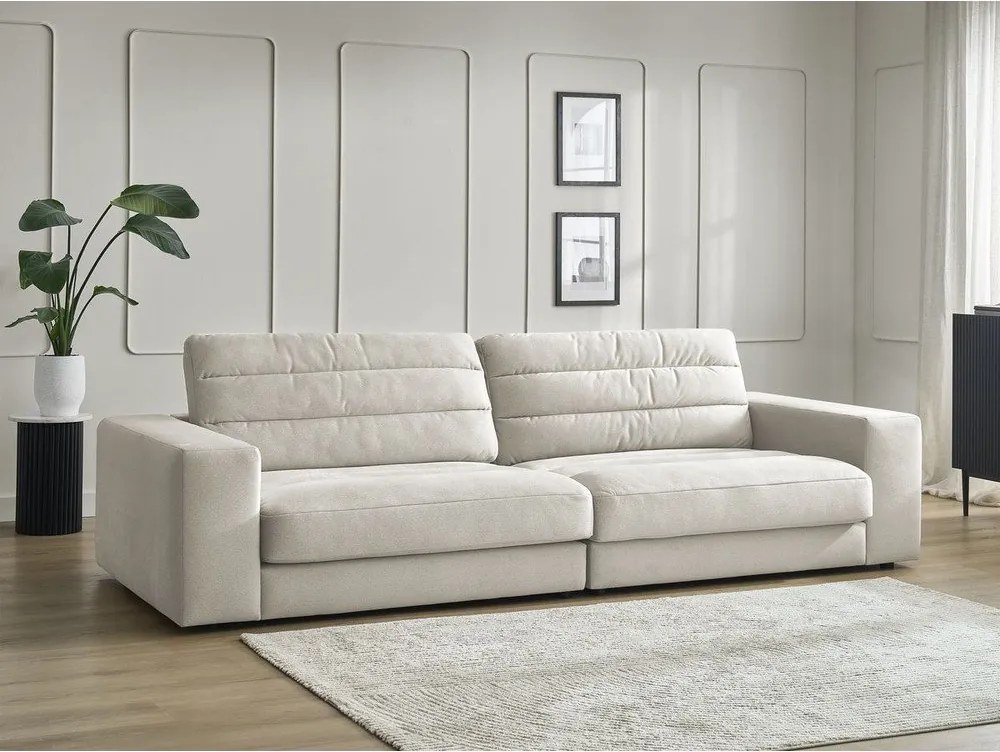 Beżowa aksamitna sofa 276 cm Sierra – Bobochic Paris
