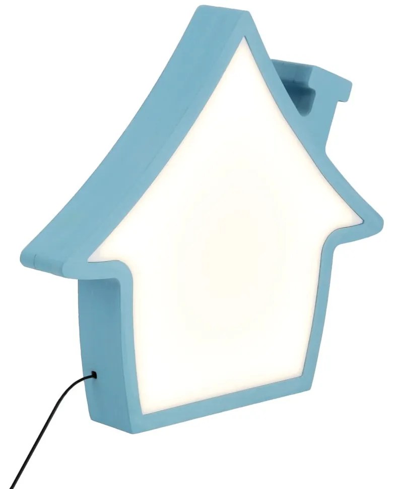 Niebieska lampka dziecięca House – Candellux Lighting
