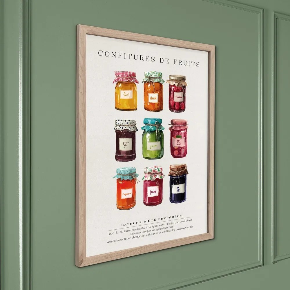 Obraz 30x40 cm Confitures – Styler