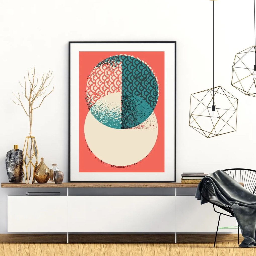 Plakat - Abstrakcja (A4)