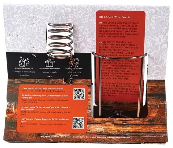 Łamigłówka The Locked Wine – RecentToys