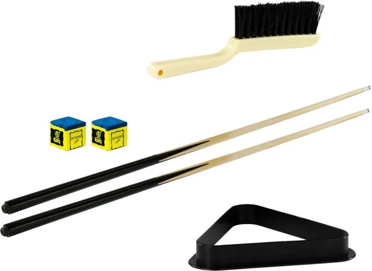 Mini bilard stołowy z akcesoriami 92 x 52 x 19 cm - jasny