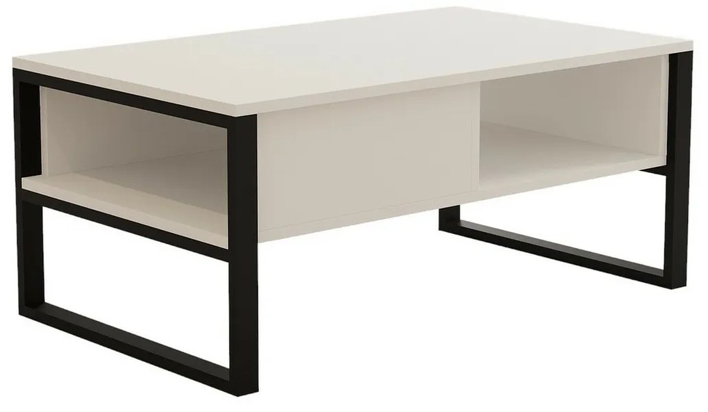 Stolik konferencyjny Devon White and Black