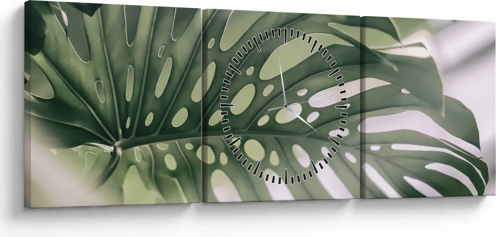 Obraz - Lista potworów (z zegarem) (90x30 cm)