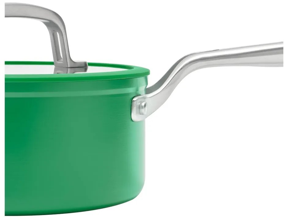 Garnek aluminiowy z pokrywką/z nieprzywierającą powierzchnią odpowiedni na indukcję 2,4 l Meda 3.0 – FABINI