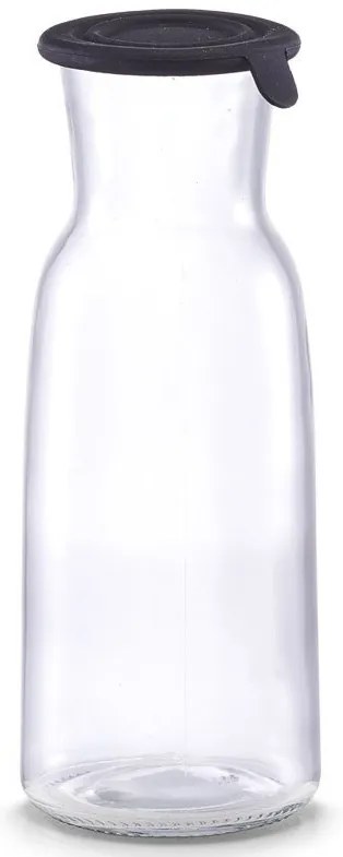 Szklana karafka z silikonową pokrywką, 700 ml