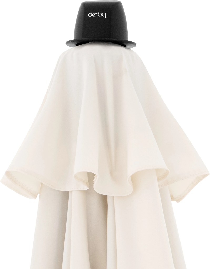 DERBY DX 280 x 280 cm – parasol ogrodowy z boczną nogą - Towar z drobną wadą (S332)