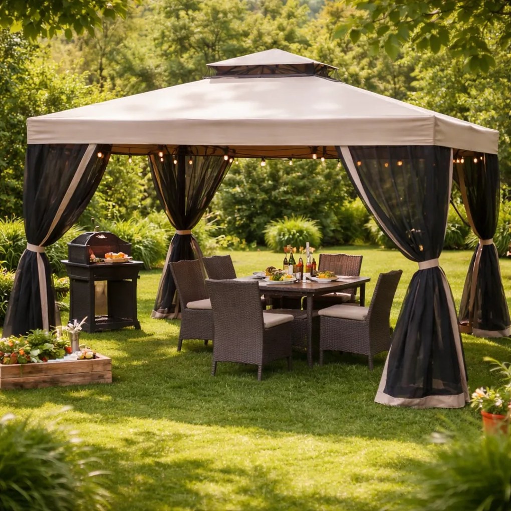 Fieldmann FDZN 7010 altana ogrodowa, 3 x 3 m