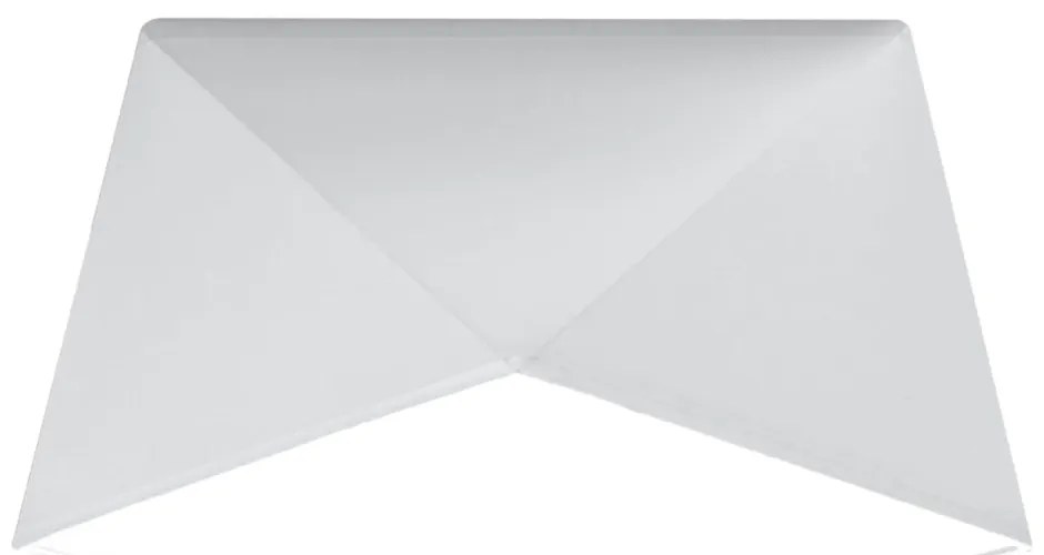 Biała lampa sufitowa 25x25 cm Koma – Nice Lamps
