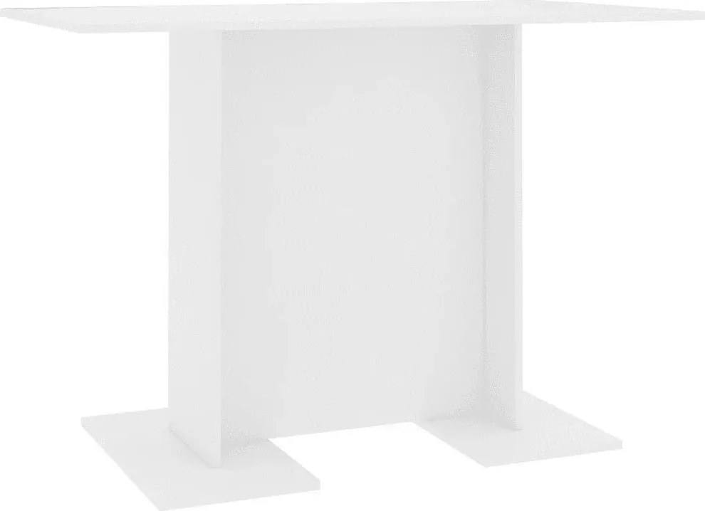 Minimalistyczny biały stół do jadalni S2-M78