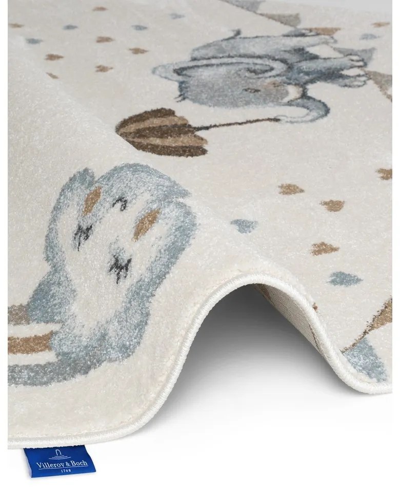 Kremowy dywan dziecięcy ø160 cm Walk like an Elephant Rainbow – Villeroy&amp;Boch