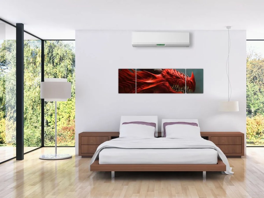 Obraz - Smok (170x50 cm)