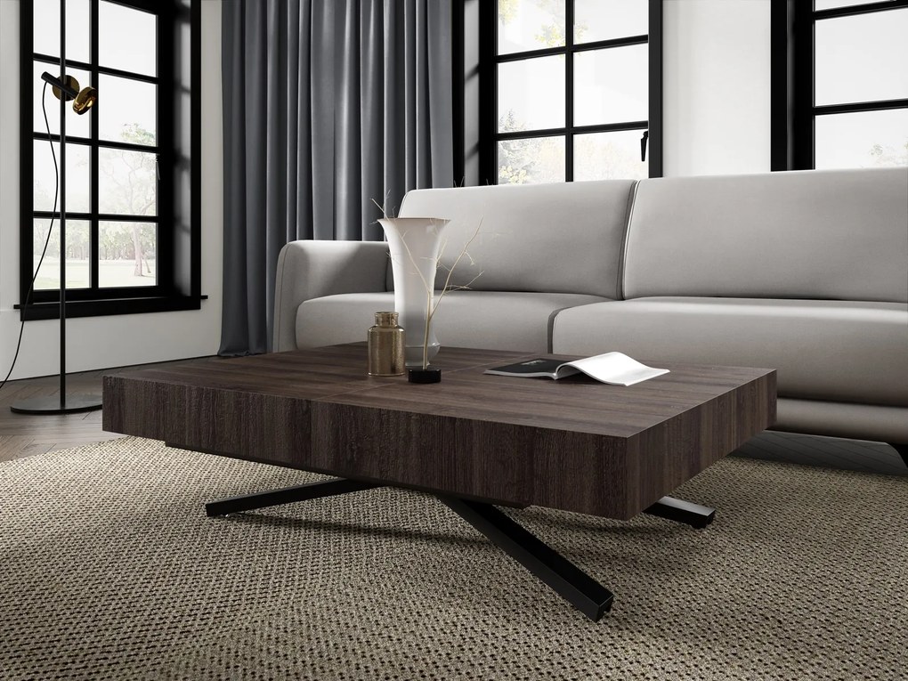 Ławostół podnoszony i rozkładany Sanna X, podstawa czarna