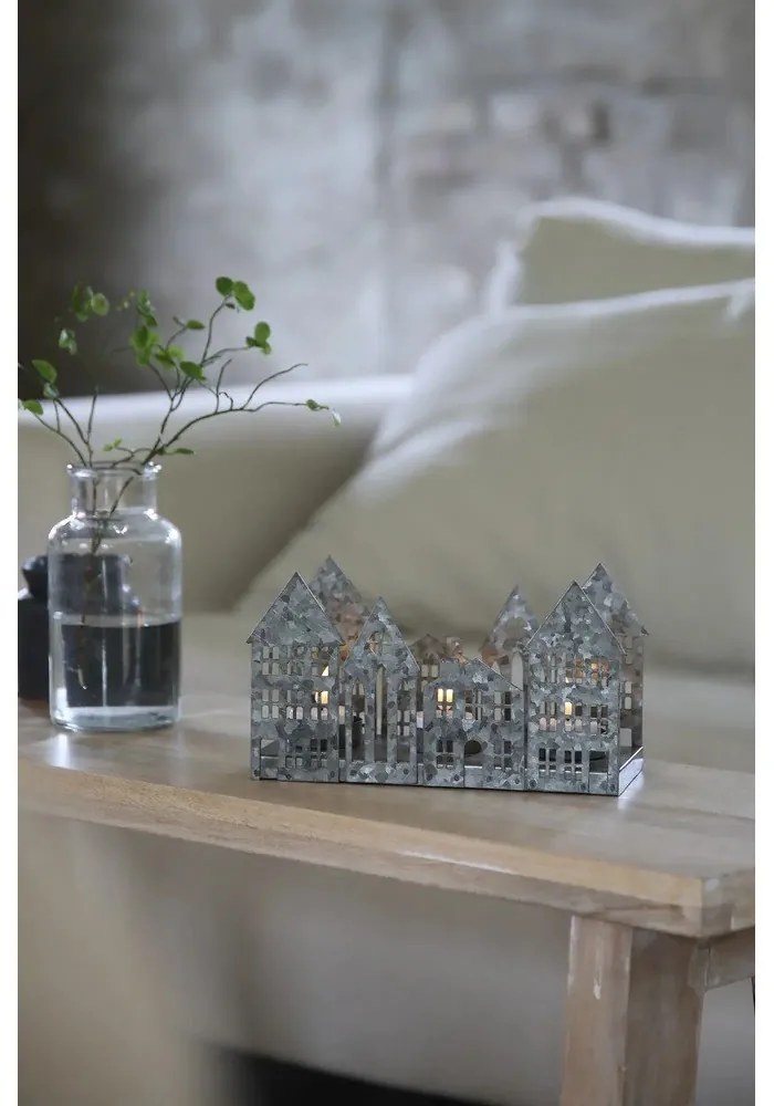 Szara dekoracja świetlna York – Markslöjd