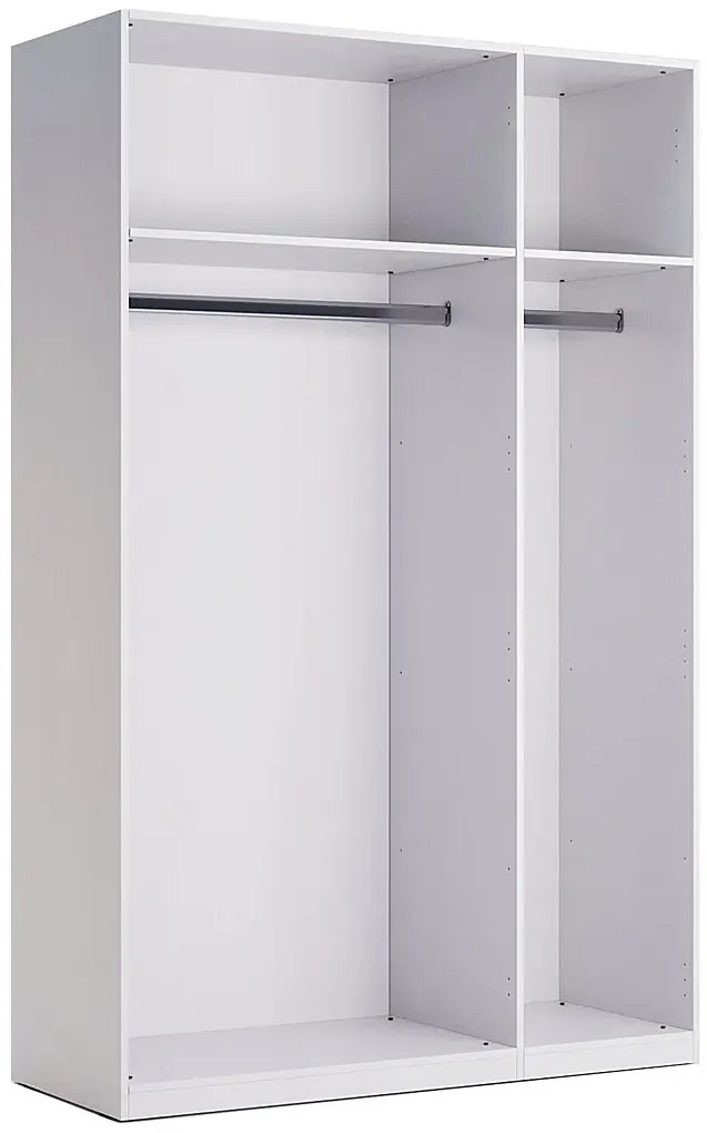 3-drzwiowa uchylna szafa biały połysk E3-H17