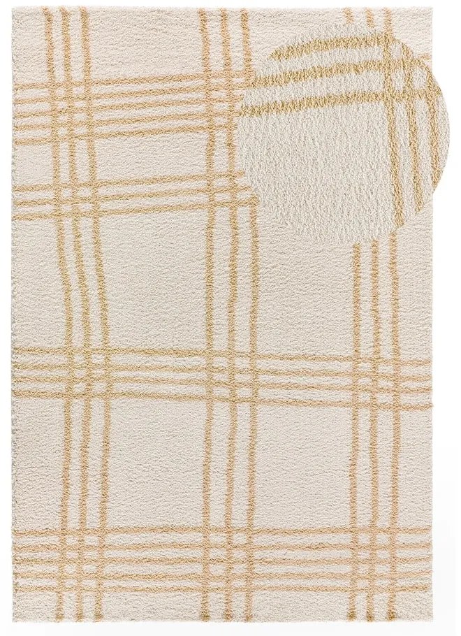 Beżowo-kremowy dywan 80x150 cm Helia – Universal
