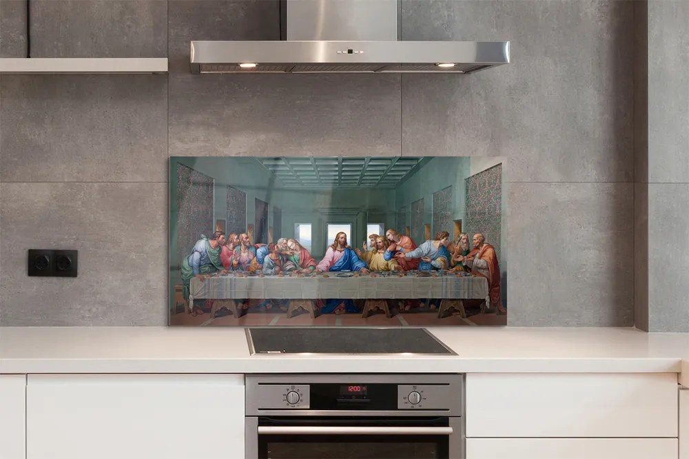 Panel szklany do Kuchni Ostatnia Wieczerza - Da Vinci