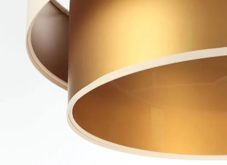 Złoto-kremowa lampa wisząca glamour - 3S S419 S7-P53