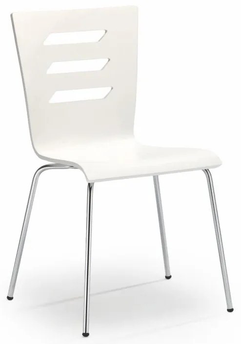 Krzesło do jadalni BALENA, 1 szt., białe