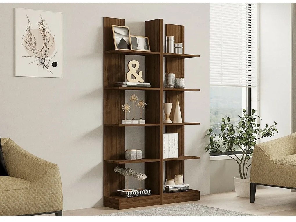 Biblioteczka Ikiz Walnut
