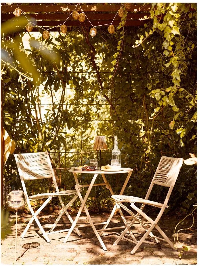 Lampa zewnętrzna stołowa LED solarna ø 14 cm Salford – House Nordic