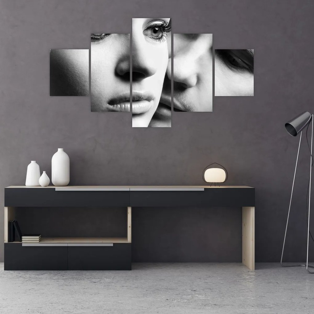 Obraz - Portret pary (125x70 cm)