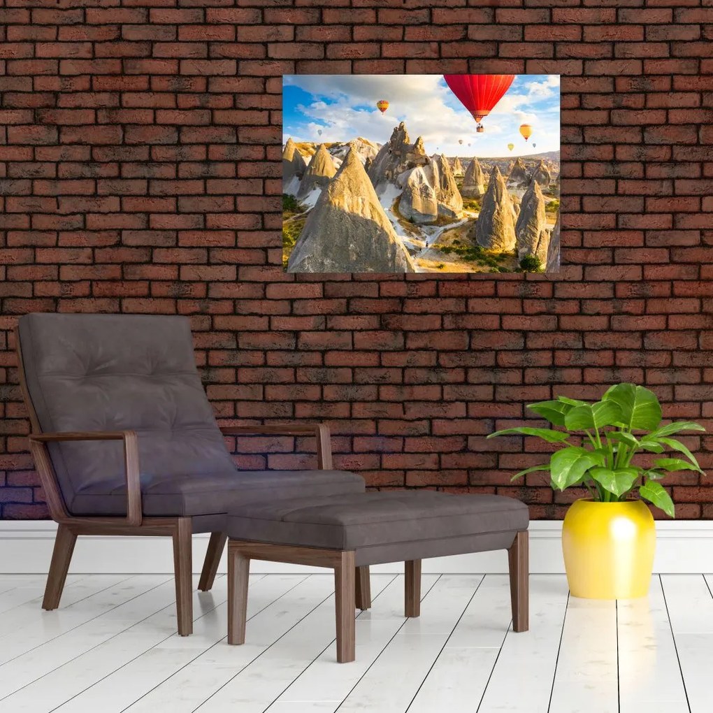 Obraz - Balony na ogrzane powietrze (70x50 cm)