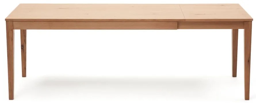 Rozkładany stół z blatem w dekorze dębu 80x160 cm Yain – Kave Home
