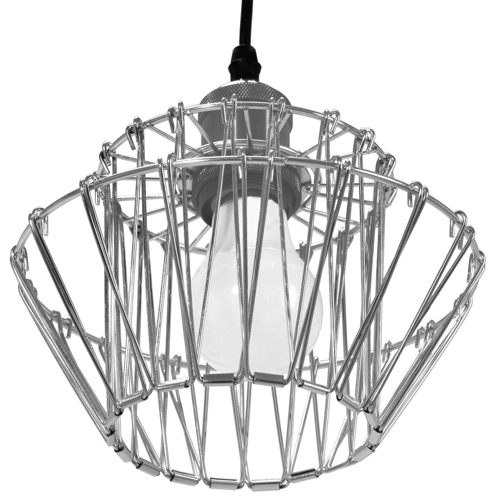 Lampa Sufitowa Wisząca APP943-1CP Set Chrome