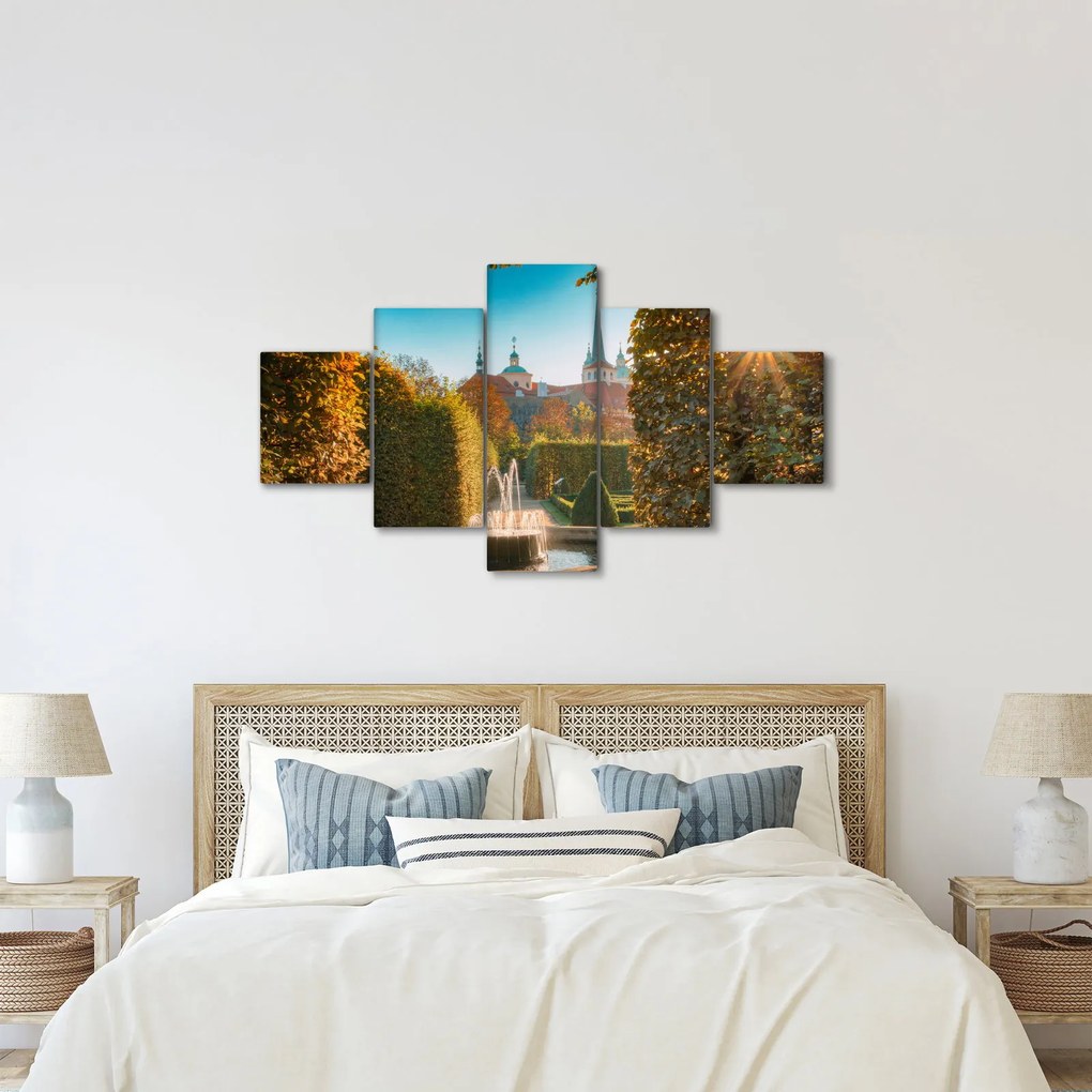 Obraz - Pałac Wallensteina (125x70 cm)