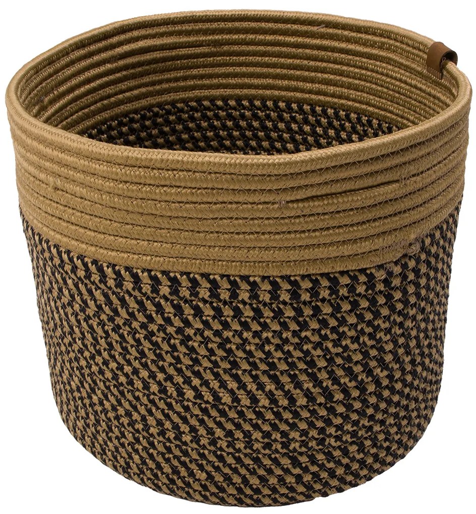 Koszyk pleciony ciemny beż LIMBER 025x030 inny