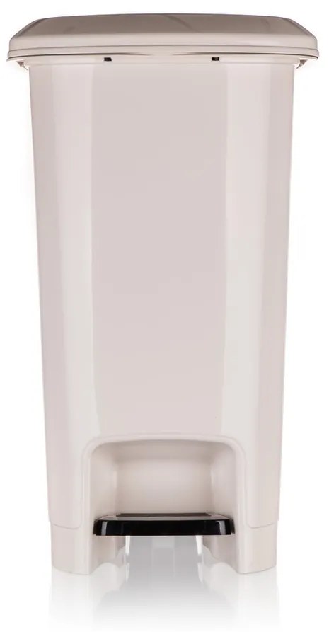 Banquet Kosz na śmieci pedałowy STEP 25 l, kremowy, 25 l