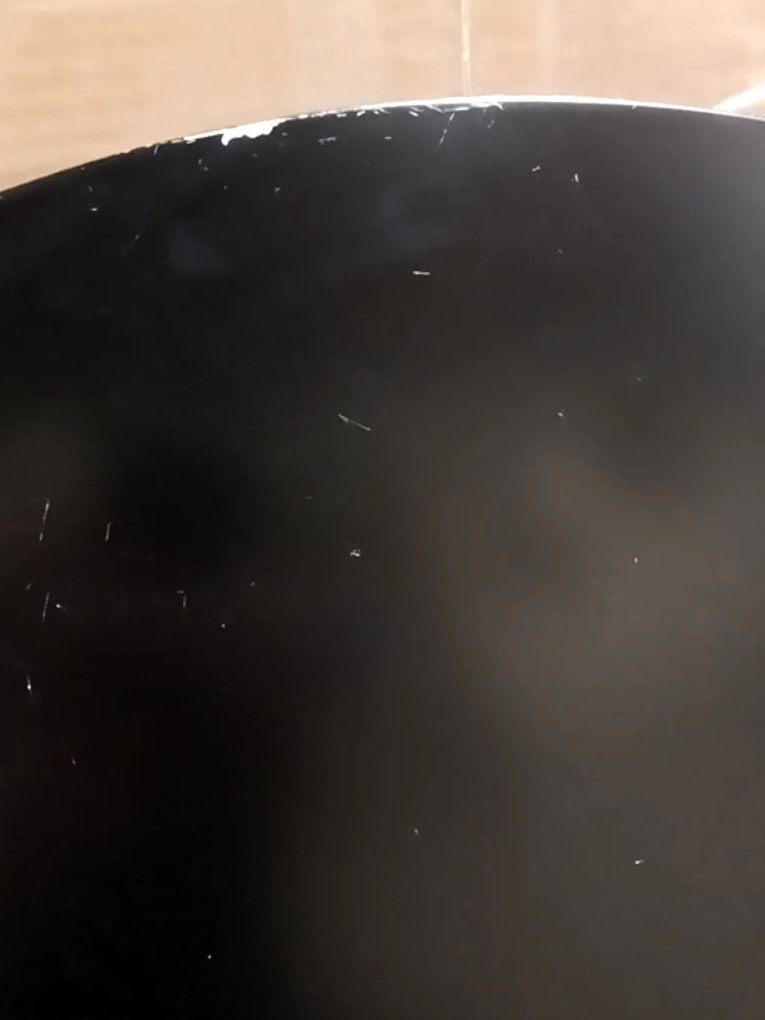 PROMOCJA Czarny stół jadalniany PHANTOM 80x80 II. jakość