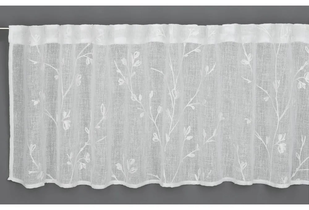 Biała firanka 45x140 cm – Gardinia