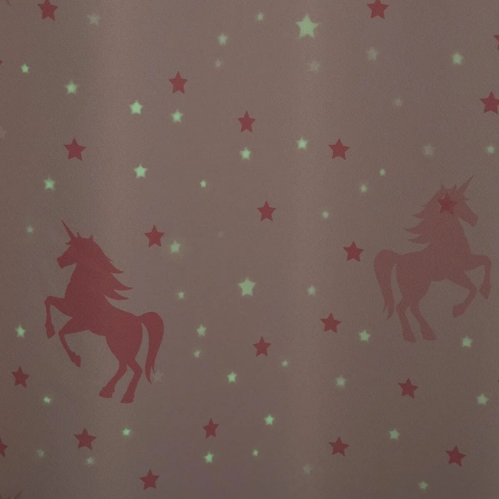 Zasłona okienna dla dzieci UNICORN, 140 x 250 cm