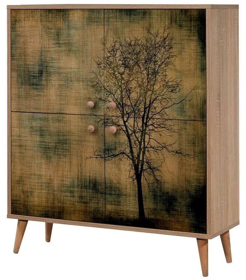 Szafka Mega Sonoma Oak Trees II