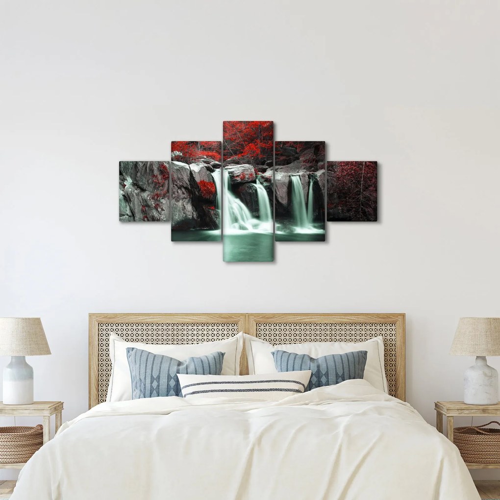 Obraz - Wodospady (125x70 cm)