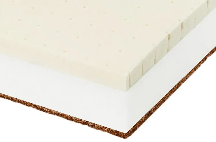 Dziecięcy materac piankowy z lateksem i kokosem E8-E48