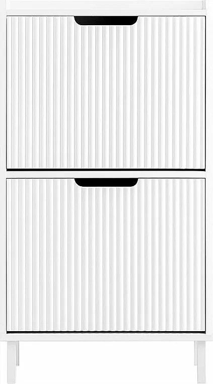 Szafka na buty z 2 klapami FSR177-W