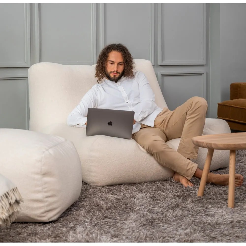 Pomarańczowy worek do siedzenia Sofa Tube – SLOWDOWN