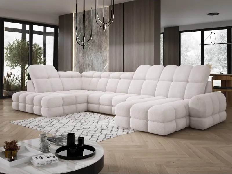 Narożnik TOLLO XL Lewostronny Elektryczna regulacja Tkanina ANTHOLOGY 01 WERSAL