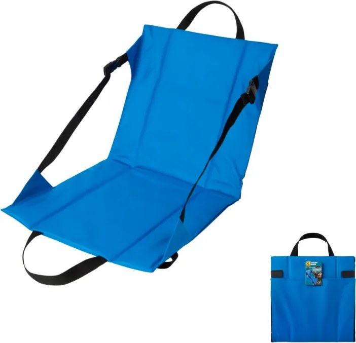 Turystyczne składane krzesło VENTO 38 cm, niebieskie